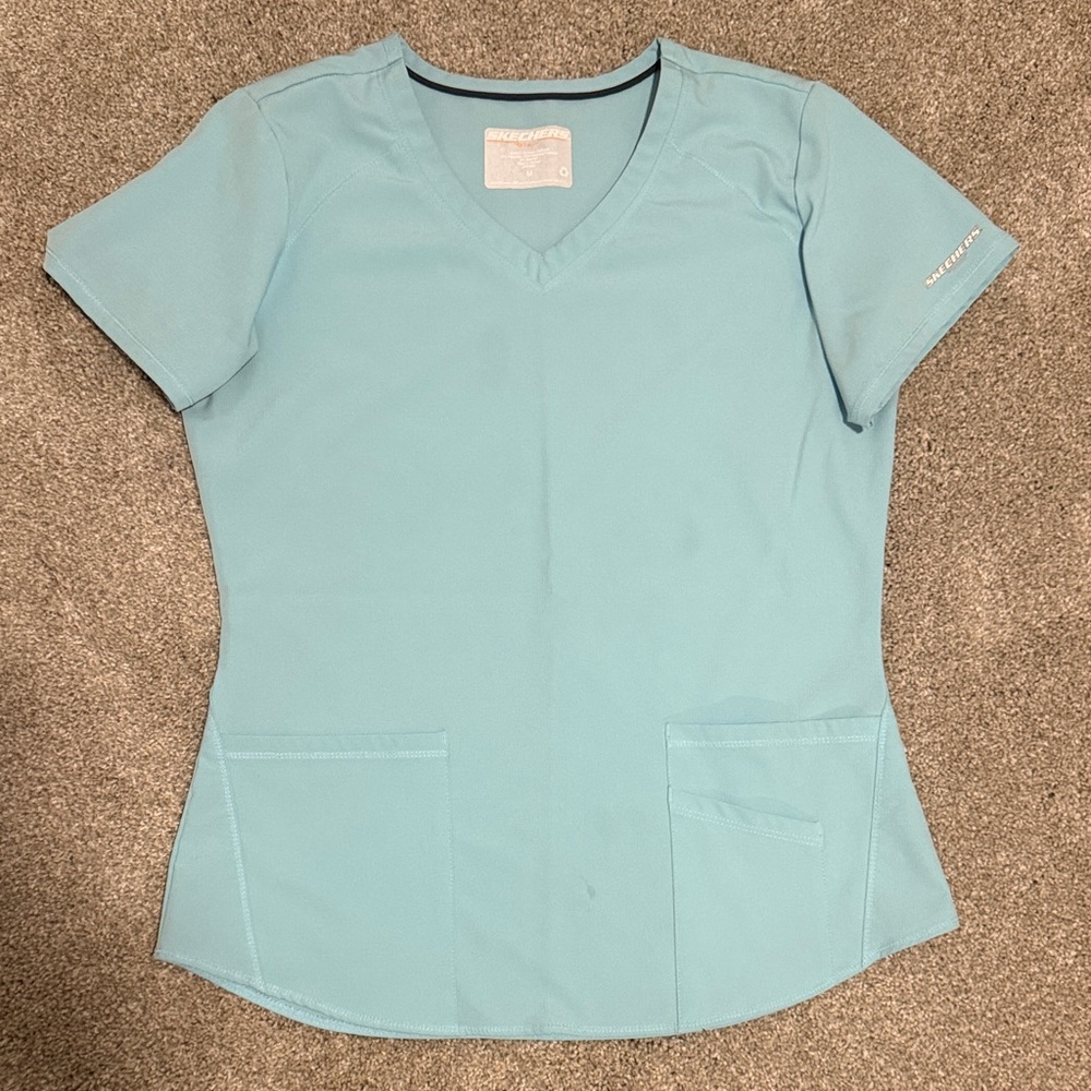 Women Scrubs: Sketchers by Barco Light Blue set